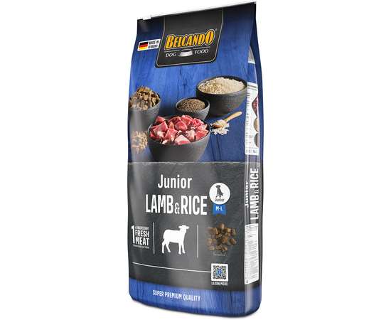 Belcando Junior Lamb & Rice 12.5 kg - keskmise ja suure kasvuga koertele alates 4 kuust, 3 image