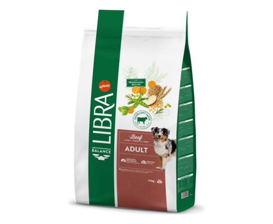AFFINITY LIBRA DOG ADULT BEEF 14 КГ – ДЛЯ ВЗРОСЛЫХ СОБАК, С ГОВЯДИНОЙ